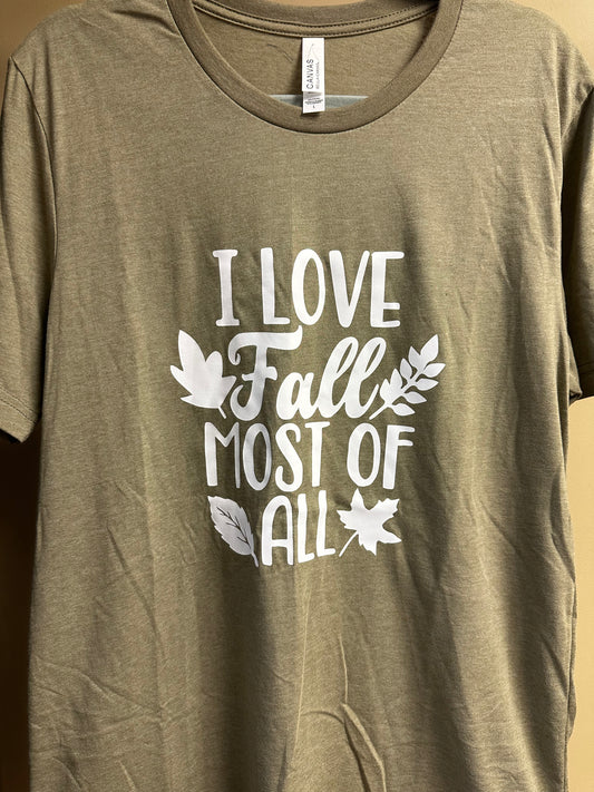 I Love Fall Most of All