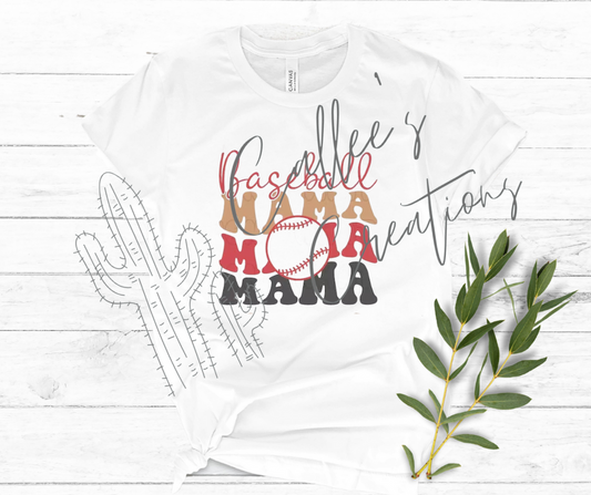 Baseball Mama T-Shirt