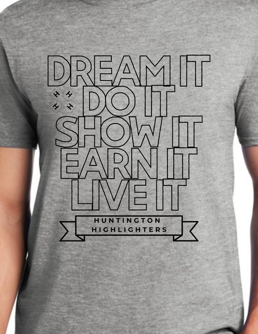 Huntington Highlighters 2025 Shirts